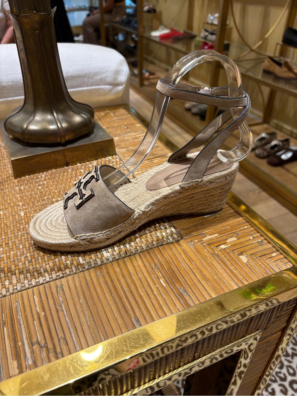 Tory Burch Women's Ines Espadrille Wedge Sandals - Picture 3 of 7